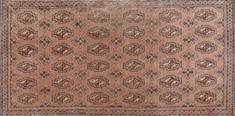 Baluch Beige Hand Knotted 2'2" X 4'5"  Area Rug 134-111089