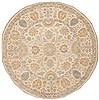 Chobi Beige Round Hand Knotted 61 X 61  Area Rug 100-12102 Thumb 0