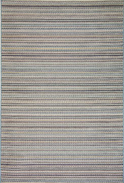 Dynamic BRIGHTON Blue Rectangle 5x8 ft  Carpet 120341