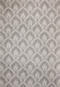 Dynamic VILLA Grey Rectangle 8x10 ft  Carpet 122966