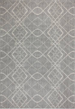 Dynamic VILLA Grey Rectangle 8x10 ft  Carpet 122990
