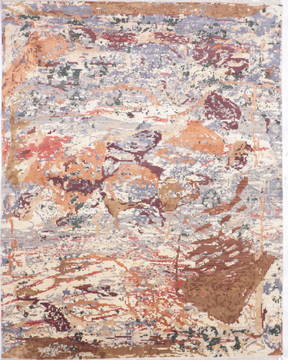 Jaipur Beige Hand Knotted 8'0" X 10'1"  Area Rug 905-135818