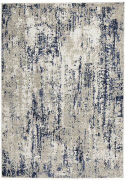 Nourison Cyrus Beige Rectangle 5x7 ft Polypropylene Carpet 141069