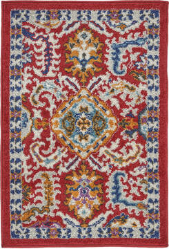 Nourison Passion Red 1'10" X 2'10" Area Rug  805-142167