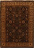 Indo-Persian Black Hand Knotted 51 X 71  Area Rug 250-15969 Thumb 0