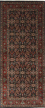 Herati Beige Runner Hand Knotted 2'6" X 5'9"  Area Rug 250-26034