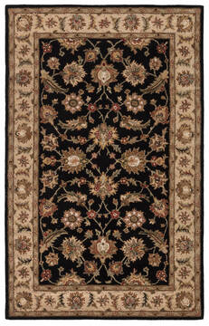 Jaipur Living Mythos Black Rectangle 10x14 ft Wool Carpet 66623