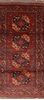 Baluch Red Runner Hand Knotted 33 X 68  Area Rug 100-76523 Thumb 0
