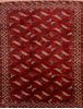 Khan Mohammadi Red Hand Knotted 72 X 92  Area Rug 100-89780 Thumb 0