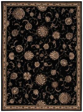 Nourison Serenade Black Rectangle 8x11 ft Lucxelle Carpet 100954