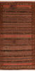 Kilim Red Runner Flat Woven 51 X 103  Area Rug 100-110735 Thumb 0