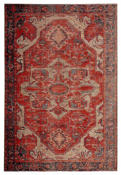 Jaipur Living Polaris Red Rectangle 5x8 ft Polypropylene Carpet 118709