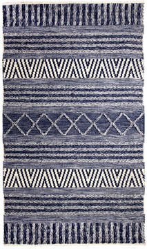 Dynamic HEIRLOOM Blue Rectangle 8x11 ft  Carpet 121078