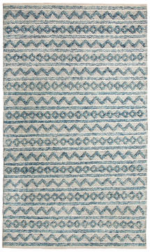 Dynamic HEIRLOOM Blue Rectangle 8x11 ft  Carpet 121084