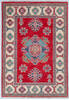 Kazak Red Hand Knotted 210 X 41  Area Rug 700-148180 Thumb 0