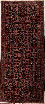 Malayer Blue Hand Knotted 7'3" X 16'8"  Area Rug 400-17213