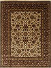 Kashan Beige Hand Knotted 90 X 118  Area Rug 250-25679 Thumb 0