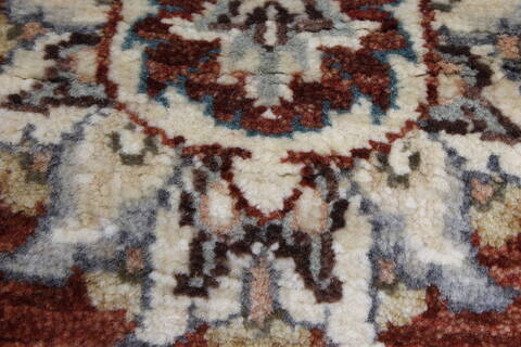Gabbeh Persian Rug  5' 7 x 7' 9 Excellent  Beige