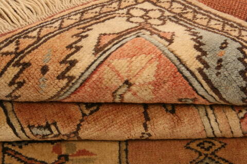 Gabbeh Persian Rug 5' 2 x 6' 2 Excellent Red