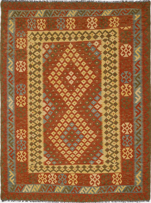 Tabatabaie Persian Rug  7' 3 x 9' 11 Excellent  Red