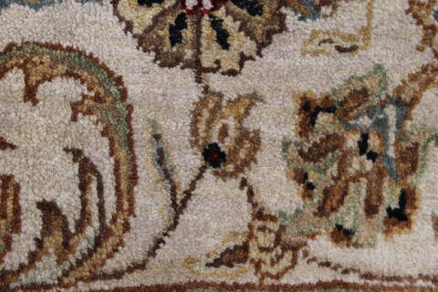 Kashan Persian Rug  7' 5 x 10' 3  Excellent  Blue