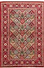 Qum Red Hand Knotted 43 X 68  Area Rug 100-10711 Thumb 0