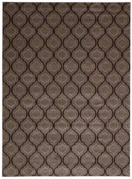 Nourison Glistening Nights Grey Rectangle 10x13 ft Polypropylene Carpet 100845
