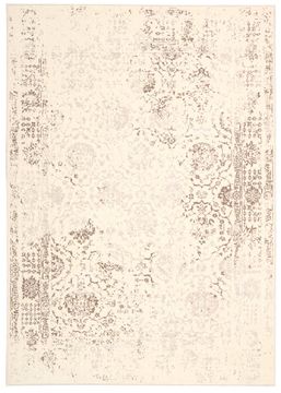Michael Amini MA05 GLISTNING NGHTS Beige Rectangle 5x8 ft polypropylene Carpet 100858