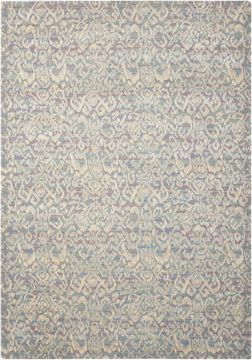 Nourison NEPAL Multicolor Rectangle 10x13 ft Wool Carpet 101090