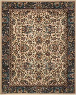 Nourison Nourison 2020 Beige Rectangle 9x12 ft Polyester Carpet 101771