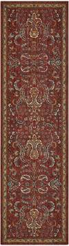 Nourison Nourison 2020 Red Runner 6 to 9 ft Polyester Carpet 101835