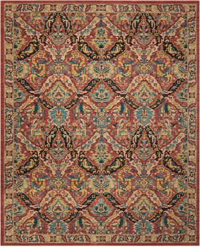 Nourison Nourison 2020 Blue Rectangle 8x10 ft Polyester Carpet 101878