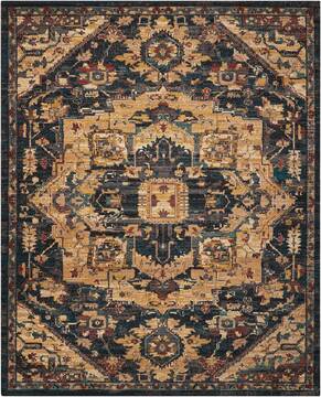 Nourison Nourison 2020 Blue Rectangle 12x15 ft Polyester Carpet 101880
