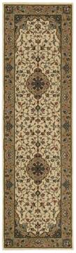 Nourison Persian Arts Beige Runner 10 to 12 ft Polyester Carpet 102502