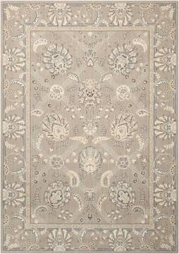 Nourison Persian Empire Grey Rectangle 10x13 ft Wool Carpet 102716