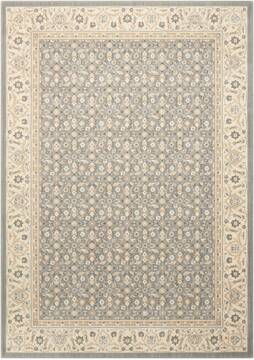 Nourison Persian Empire Grey Runner 6 to 9 ft Wool Carpet 102780