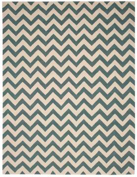 Nourison Portico Green Rectangle 8x10 ft Polypropylene Carpet 102852
