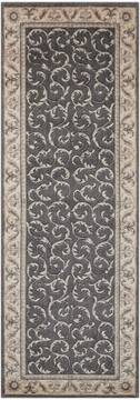 Nourison Somerset Grey Runner 6 ft and Smaller Polyester Carpet 103715