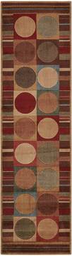 Nourison Somerset Multicolor Runner 6 ft and Smaller Polyester Carpet 104003