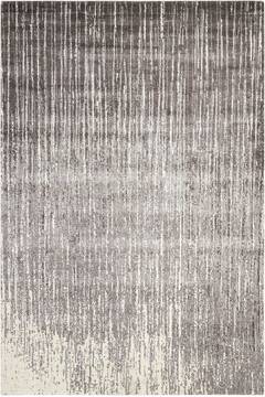 Nourison Twilight Grey Rectangle 6x9 ft Lucxelle Carpet 104845