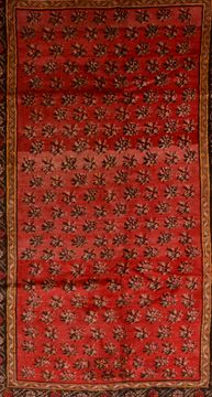 Armenian Turkman Purple Rectangle 5x8 ft Wool Carpet 109027