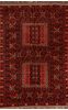 Baluch Red Hand Knotted 50 X 710  Area Rug 100-109121 Thumb 0