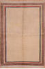Gabbeh Beige Hand Knotted 55 X 711  Area Rug 100-109242 Thumb 0