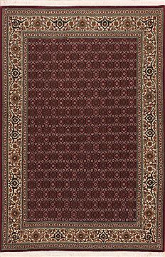 Persian Tabriz Red Rectangle 3x5 ft Wool Carpet 11366