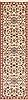 Nain Beige Runner Hand Knotted 26 X 95  Area Rug 100-11675 Thumb 0