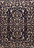 Kerman Blue Hand Knotted 73 X 103  Area Rug 100-11765 Thumb 0