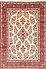 Yazd Beige Hand Knotted 65 X 97  Area Rug 100-11771 Thumb 0