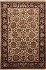 Jaipur Brown Hand Knotted 61 X 811  Area Rug 100-11839 Thumb 0