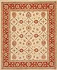 Ziegler Yellow Square Hand Knotted 68 X 80  Area Rug 100-11976 Thumb 0