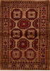 Baluch Brown Hand Knotted 310 X 56  Area Rug 100-110200 Thumb 0
